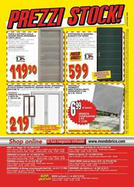 Volantino Mondo Brico Pagina 24: Finestre PVC €219,00, PIASTRELLA PAVIMENTO GRES PORCELLANATO €6,99