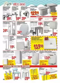 Volantino Mondo Brico Pagina 12: SGABELLO IN PP EFFETTO LEGNO €19,90, Copriwater Adige €24,90