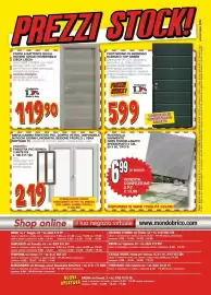 Volantino Mondo Brico Pagina 24: Finestre PVC €219,00, PIASTRELLA PAVIMENTO GRES PORCELLANATO €6,99
