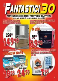 Volantino Mondo Brico Pagina 3: Sale PASTIGLIE €7,99, La SUPER ITTURA SUPERLAVABILE €3,99