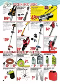 Volantino Mondo Brico Pagina 8: TRONCARAMI POTATORE A BATTERIA SANDRIGARDEN €89,90