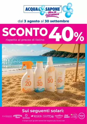 Acqua & Sapone (valido fino al 30-09)