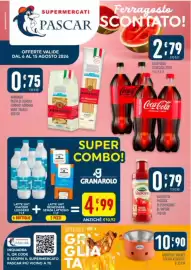 Volantino Gruppo Pascar Pagina 1: Valfrutta Vapore Passata di Pomodoro al Vapore €0,79