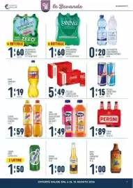 Volantino Gruppo Pascar Pagina 9: Coca Cola Classica/Zero €5,49, Sveva Acqua Minerale Effervescente Naturale €1,60