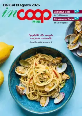 Volantino In Coop (valido fino al 19-08)