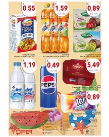 Volantino Diper Pagina 16: ESTATHÈ €1,59, Divella Farina Grano Tenero "00" €0,55