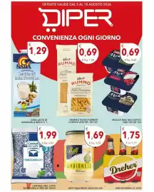 Volantino Diper Pagina 1: RUMMO PASTA FORMATI COMUNI VARI TIPI €0,69, SABA Latte di Mandorla €1,29