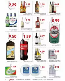 Volantino Diper Pagina 12: NOTTE ROSSA VINI DEL SALENTO IGP €3,99, LEFFE BLONDE/ ROUGE BIRRA €1,59