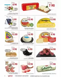 Volantino Diper Pagina 2: SALSICCIA CATENA DOLCE/ PICCANT €14,90, PAN DI FORMAGGIO Lattorie Vicentine €9,90