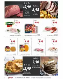 Volantino Diper Pagina 6: Amadori cosce di pollo €4,59, SALSICCIA DI SUINO DOLCE/ PICCANTE €6,98