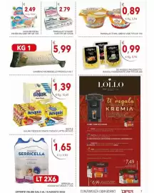 Volantino Diper Pagina 7: Serricella Acqua Naturale €1,65, Gambino Morbidello €5,99