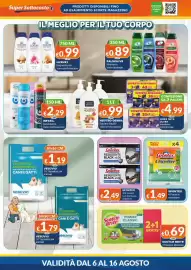 Volantino Mister Risparmio Pagina 4: Spontex 4 Panni in microfibra €1,49, Neutro Derma Sapone liquido €0,99