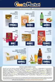 Goods Market akciós újság Oldal 4: Croco brezel crackers mix €1.290,00, Kata 8 tojásos száraztészta €559,00
