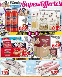 Volantino Il Genio Supermercato settimana 32 Pagina 5: La Molisana Pasta di Semola Grano Italiano €0,89