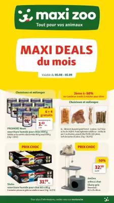 Maxi Zoo (geldig t/m 1-09)