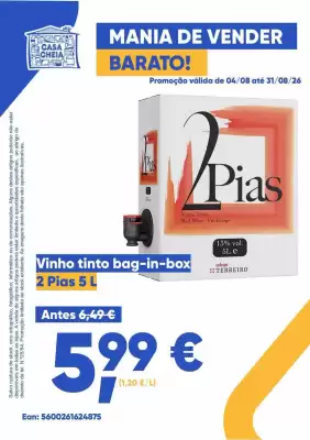 Folheto Casa Cheia (válido até 31-08)