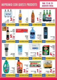 Volantino Conad | MiPremio Pagina 7: Birra Nastro Azzurro Peroni stile Capri, Pagliette saponate Bravo al limone €1,29