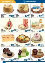 Volantino Del Prete Distribuzioni Pagina 2: PARMIGIANO REGGIANO €19,90, GALBANI gran gusto €8,79