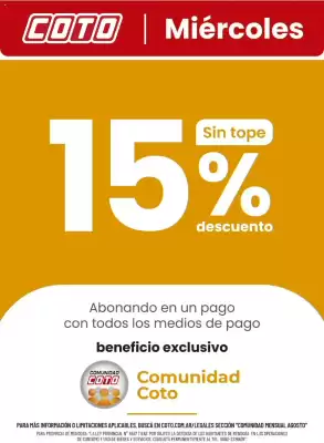 Catálogo Coto (válido hasta 31-08)