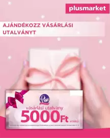PlusMarket akciós újság Oldal 1