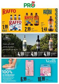 Volantino PRO7 Supermercati Pagina 32: RAFFO birra lavorazione grezza €2,99, RAFFO birra €1,99