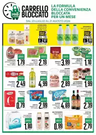 Volantino PRO7 Supermercati Pagina 14: Solopaca dop bianco/rosso €2,39, Abaribi croissant in sacco classico €2,89
