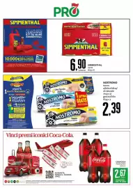 Volantino PRO7 Supermercati Pagina 31: Coca-Cola classica/zero €2,67, NOSTROMO Tonno all'Olio di Oliva €2,39