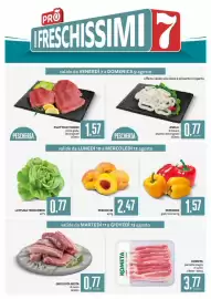 Volantino PRO7 Supermercati Pagina 4: FILETTO DI TONNO pinne gialle €1,57
