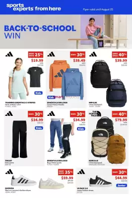 Sports Experts (valid until 25-08)