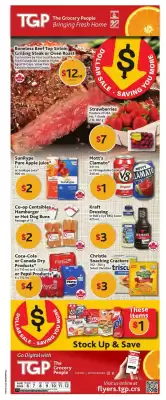 TGP The Grocery People flyer (valid until 12-08)