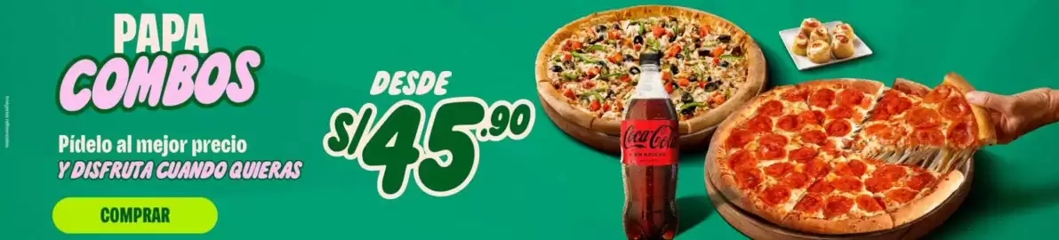 Catálogo Papa John's Página 4