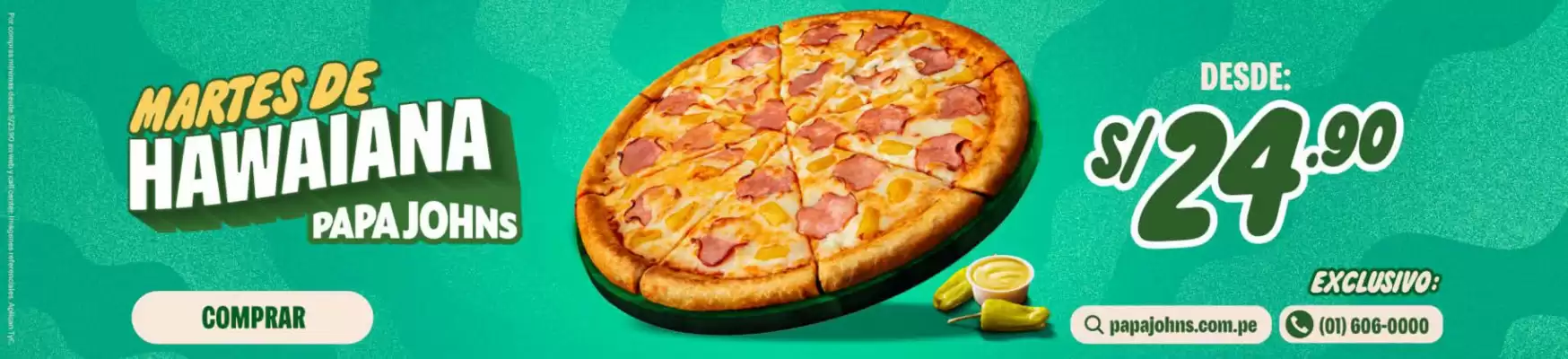 Papa John's (válido hasta 2-09)