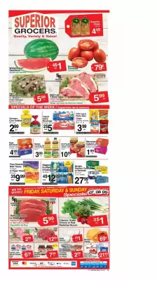 Superior Grocers weekly ad