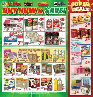 Don Quijote Hawaii weekly ad (valid until 25-08)