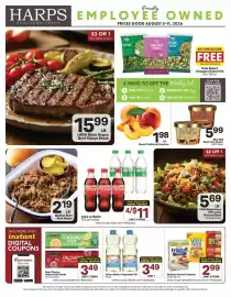 Harp's Market weekly ad week 32 Page 1