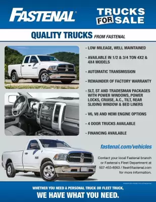 Fastenal (valid until 2-01)