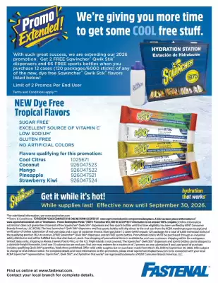 Fastenal flyer (valid until 2-10)