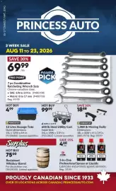 Princess Auto flyer Page 1