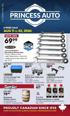 Princess Auto (valid until 24-08)