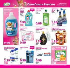 Volantino Prix Quality Pagina 18: Crema di Sapone DERMOMED €1,79, Dentifricio PASTA DEL CAPITANO €0,99