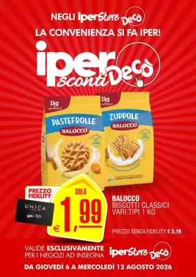 Volantino Deco Iperstore (valido fino al 13-08)