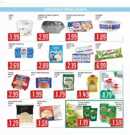 Volantino Mercadò Pagina 12: Mozzarella Panetto Santa Lucia Galbani €3,99, Sottilette Burger con Cheddar €1,99
