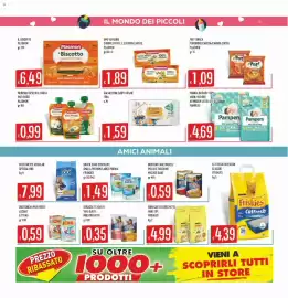 Volantino Mercadò Pagina 21: Bocconcini vari gusti Le Chat €0,59, SNACK CANE DENTALIFE €1,49