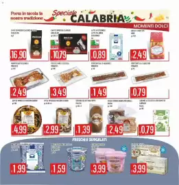 Volantino Mercadò Pagina 3: Brioche Gelato con Toppo Dolcon €1,39, Pitta 'mpigliata massimo giorno €2,99