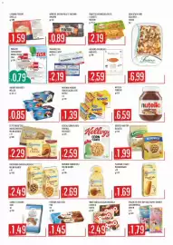 Volantino Issimo supermercado Pagina 5: MERENDA NESQUIK SNACK CACAO/LATTE NESTLÉ €1,39, Philadelphia Original/Light €2,19