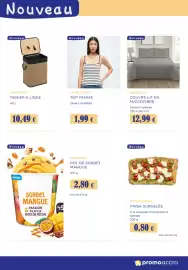 Catalogue Noz page 2: Sorbet Mangue €2,80, PINSA SURGELÉE €0,80