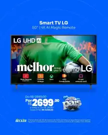 Folheto Lojas Becker Página 1