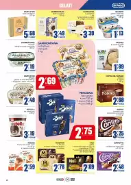 Volantino Gruppo di Palo Pagina 24: Cornetto cioccolato e nocciola €3,25, VALSOIA COPPA CAFFÈ €1,89