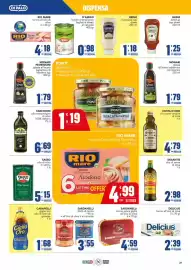 Volantino Gruppo di Palo Pagina 27: D'Amico funghi champignon €0,98, SARDANELLI tonno pinna gialla €4,59