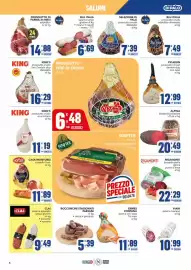 Volantino Gruppo di Palo Pagina 6: Prosciutto Fior di Crudo Nuova Prosciutteria €6,48, Salame senza glutine €6,69